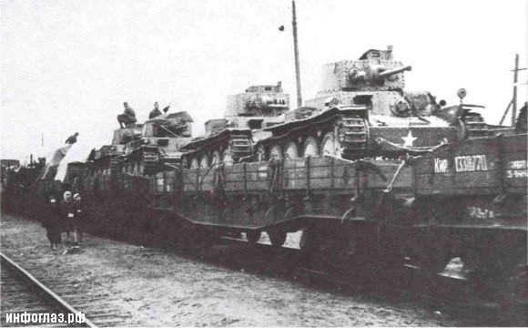 Трофейные танки Красной армии