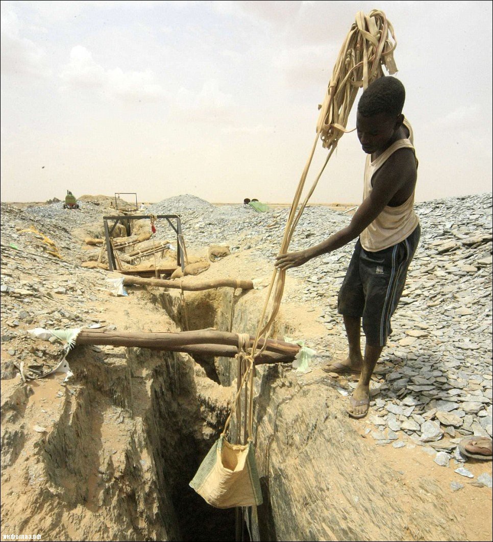Добыча золота в Южном Судане