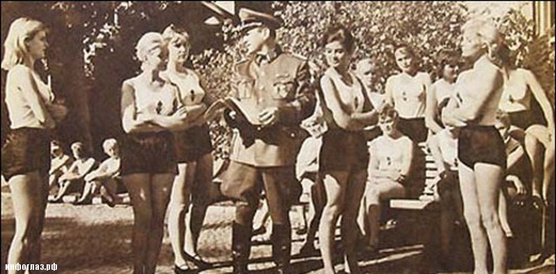 Система проституции и борделей в германской армии