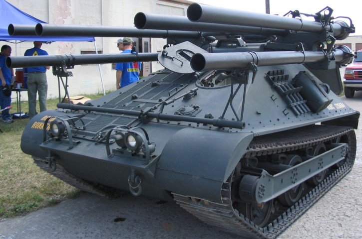 Ontos - 106-мм многоствольная противотанковая самоходная артиллерийская установка M50