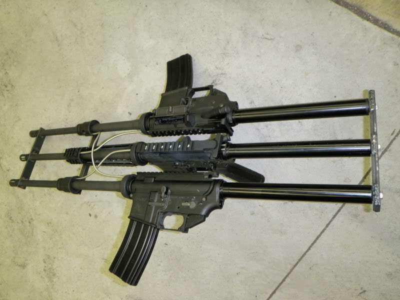Экспериментальная винтовка Tromix Trimese-16 (США)