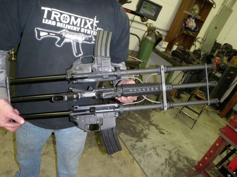 Экспериментальная винтовка Tromix Trimese-16 (США)
