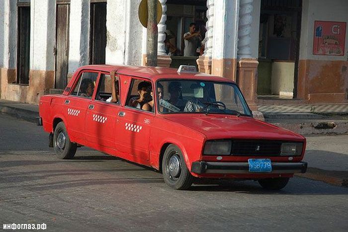 Наши авто на Кубе (24 фото)