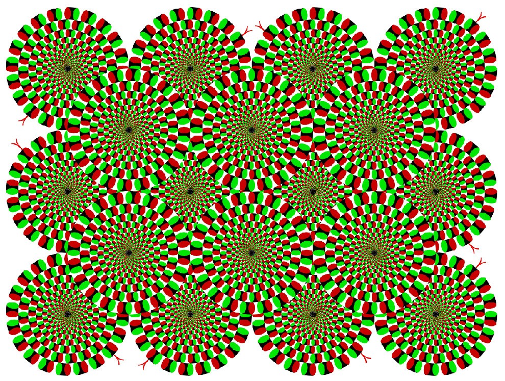 Оптические иллюзии Акиоши Китаока