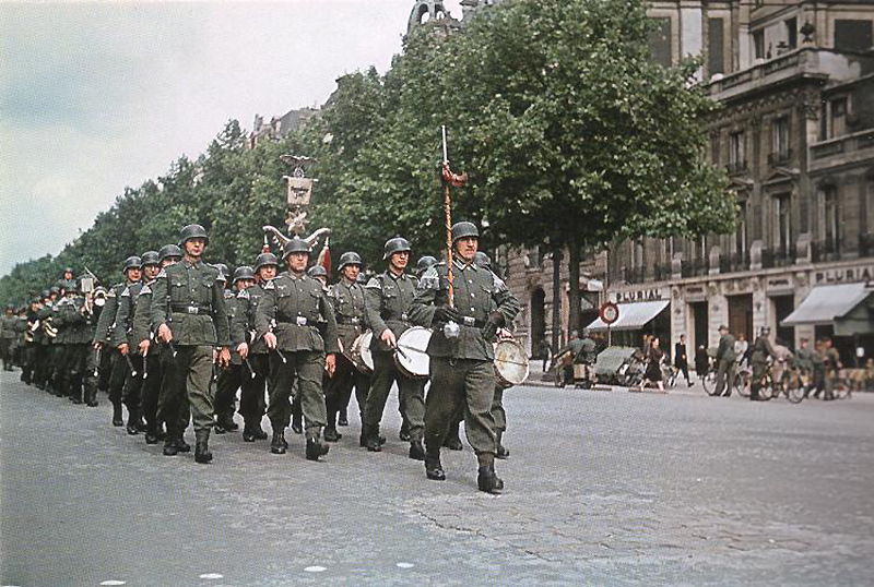 519 Франция времен немецкой оккупации