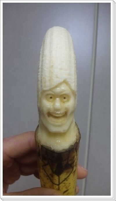 Резьба по бананам (9 фото)