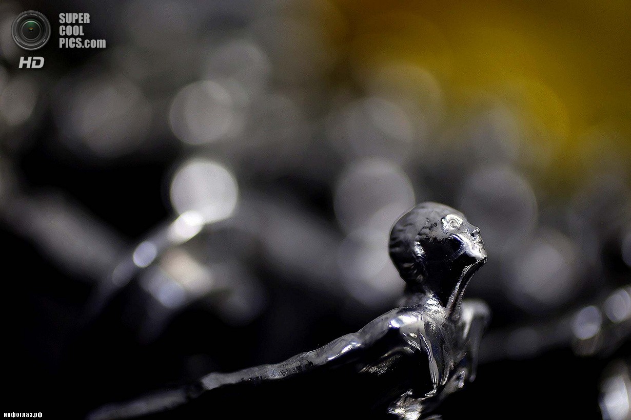 Великобритания. Саутгемптон, Англия. Готовые статуэтки «Дух Экстаза» для автомобилей марки Rolls-Royce на заводе Polycast Limited. (REUTERS/Stefan Wermuth)